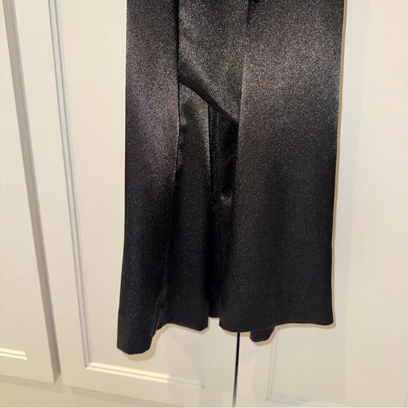 Aidan by Aidan Mattox Cowl Neck Jumpsuit Black 2 - Picture 12 of 12